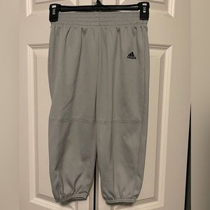 Kids TBall Baseball Adidas Size Small ClimaLite Sports Pants